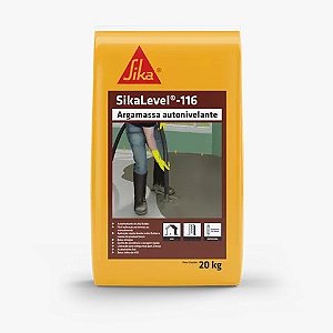MASSA NIVELA RAPIDO 20KG (SIKALEVEL-116) SIKA