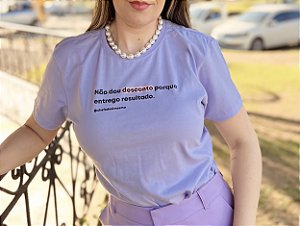 Camisa Feminina "Não dou desconto"
