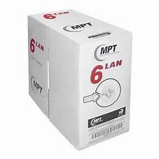 CABO UTP 23AWG CAT 6 CM VERMELHO (CX 305 MT) - MPT