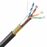 CABO FTP 24AWG CAT 5E CM (INT/EXT) UV PTO (MT) BLINDADO - MPT