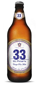 Cerveja St. Peter's 33 Lager 600ml