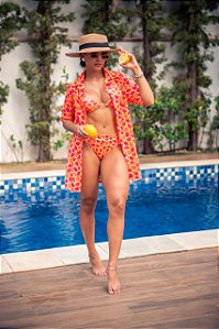 Saida de Banho Praia Isabela Estampada San Maré