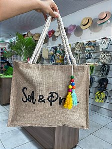 Bolsa De Praia Juta Media San Maré