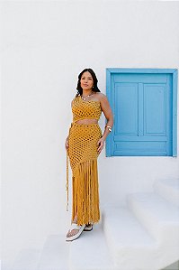 Saida Vestido Longo Trocô