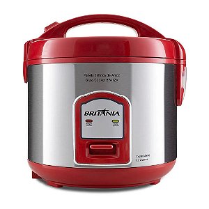 Arrozeira Elétrica A Vapor Britânia Bpa12 - Vermelho 127v