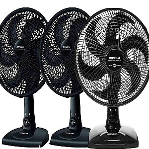 Ventilador De Mesa E Parede Mondial 30cm Nv-15-6p-fb - 220v