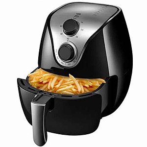 Air Fryer Fritadeira Elétrica S/ Óleo Multilaser 4l 220v Cor Preto