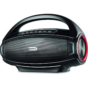 Alto Falante Mondial Monster Sound Ii Sk-07 Portátil Com Bluetooth Preto Bivolt 110v/220v