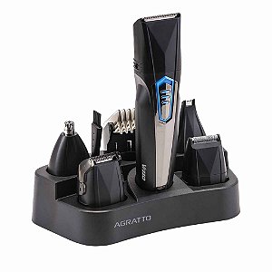 Aparador De Pelo Máquina Para Acabamento Vizzo Agratto Ap03 Cor Preto Voltagem 110v/220v