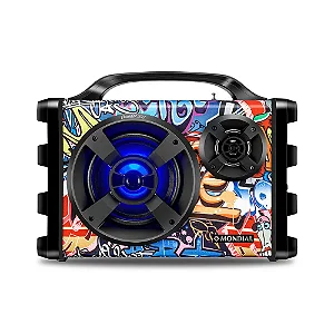 Caixa De Som Amplific. Thunder Xii Bluetooth Mco12 Mondial