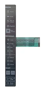 MEMBRANA MICROONDAS BRASTEMP BMS45CR