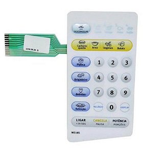 (P40) MEMBRANA MICROONDAS ELECTROLUX ME18S RELEVO FLAT DIR