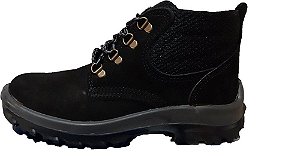 BOTINA COURO NOBUCK SEM BIQUEIRA CAFE N40 - TP092G GARRA