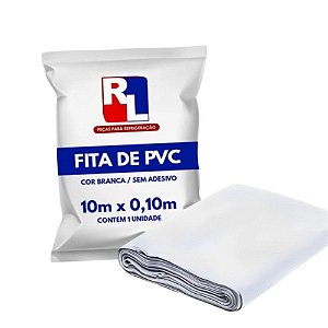 KIT 120 FITAS PVC BRANCA 10MT REFRIGERAÇÃO AR CONDICIONADO (SITE)