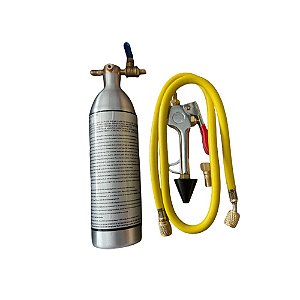 KIT FLUSH GARRAFA INJETORA R141B P/ LIMPEZA SEM MANOMETRO FRIVEN