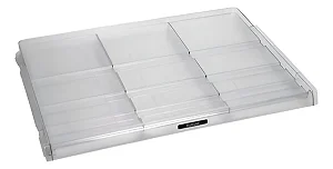 PRATELEIRA TAMPA GAVETA DE LEGUMES BRASTEMP MULTIUSO BRM50 BRK50 BRM48 BRM49 BRW50 - W10347201 OR