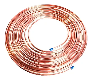 TUBO DE COBRE FLEXÍVEL 1/4 PANQUECA 15 METROS (1.9KG)