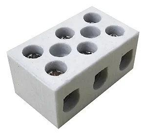 CONECTOR CERAMICA TRIPOLAR 6MM THOMPSON