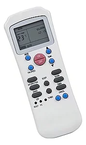 CONTROLE REMOTO AR CONDICIONADO SPRINGER GRANDE - VC-82870 - YG-801 - FBG-7070 - C01309
