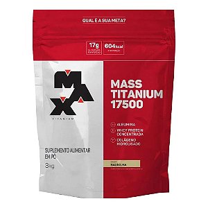 Hipercalórico Mass Titanium 17500 Max Titanium 3kg