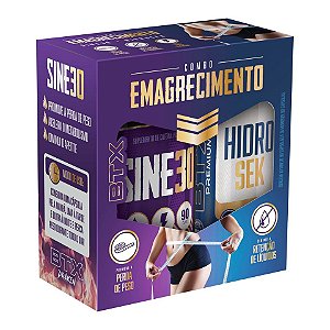 Combo Emagrecimento Termogênico Sine30 BTX + Diurético Hidrosek BTX