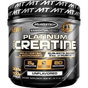 Creatina Muscletech Platinum 400g Importada