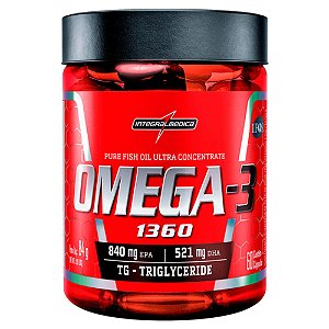 Ômega 3 Óleo De Peixe Concentrado 1360mg 60 Caps - Integralmedica