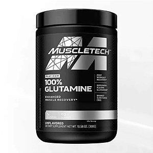Glutamina Platinum 100% 5g de Glutamina 300g Muscletech