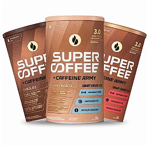 Supercoffee 3.0 Caffeine Army 380g Blend Proteína Colágeno