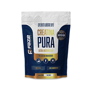 Creatina Pura Faze Nutrition 250g Ultra micronizada - Laudo Aprovado