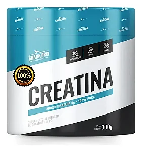 Creatina Monohidratada 300g - SHARK PRO