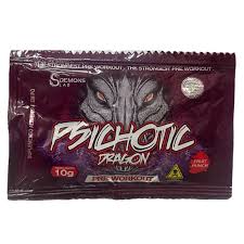 Pré Treino Sachê PSICHOTIC DRAGON 10g