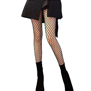 Meia Calça Arrastão Fashion Estilo e Atitude Moda Feminina
