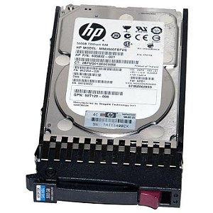 HDD HPE 500 GB 2.5" SAS 6G 605832-001 sem gaveta