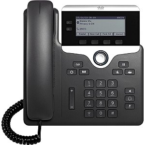 Telefone Ip Cisco Voip C-7821-K9 Poe Sem Fonte