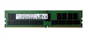 Pente Memoria 32 GB 288 pinos RDIMM DDR4 PC4-21300 Dual Rank 2666 Mhz Hynix HMA84GR7CJR4N-VK SNPTN78YC/32G