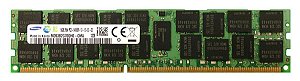 Pente Memoria 16 GB 240 pinos RDIMM DDR3 PC3-14900R Dual Rank 1866 MHz SamSung M393B2G70QH0-CMA