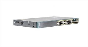 Switch Cisco 2960S 24 portas Giga 4x 1GB SFP WS-C2960S-24TS-L