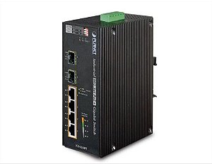 Switch Planet Industrial SFP 4 portas 1000T 802.3at + 2 portas 100/1000 IGS-624HPT