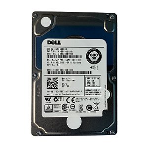 HDD Dell 600 GB 10K 2.5" SAS 6G 05TFDD sem gaveta