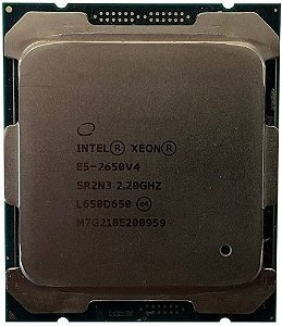 Processador Intel Xeon E5-2650 v4 SR2N3 2.20 GHz 12 Cores 30 MB Cache LGA2011 TDP 105 W