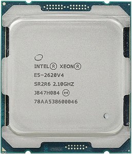 Processador Intel Xeon E5-2620 V4 SR2R6 2.10 GHz 8 Cores 20 MB Cache LGA2011-3 TDP 85 W