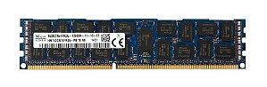 Pente Memoria 16 GB 240 pinos RDIMM DDR3 PC3-12800R Dual Rank 1666 MHz Hynix HMT42GR7BFR4A-PB