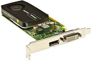 Placa Video Nvidia Quadro 600 1Gb PCIe Display Port DVI 612951-002