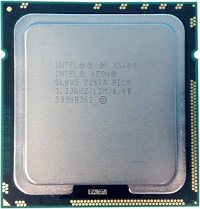 Processador Intel Xeon X5680 SLBV5 3.33 GHz 6 Cores 12 MB Cache LGA1366 TDP 130 W