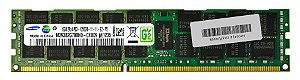 Pente Memoria 16 GB 240 pinos RDIMM DDR3 PC3-12800R Dual Rank 1600 MHZ SamSung M393B2G70BH0-CK0Q9