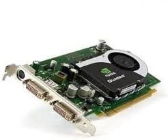 Placa Video Nvidia HPE Quadro FX 1700 512 Mb PCIe Dual DVI 454317-001