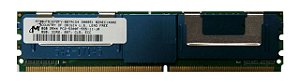 Pente Memoria 8 GB 240 pinos DIMM DDR2 PC2-5300 Dual Rank 667 MHz Micron MT36HTS1G72FY-667A1D4