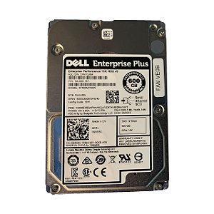 HDD Dell 600 GB 2.5" SAS 6G 0G6C6C Equalogic sem gaveta