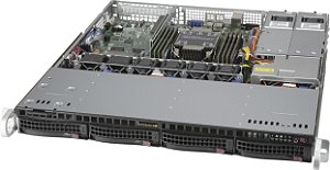 Servidor Supermicro 1U CSE-813M E3-1226 V3 32GB Ram 4 x 1TB Sata 2 Fontes